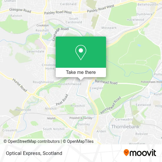 Optical Express map