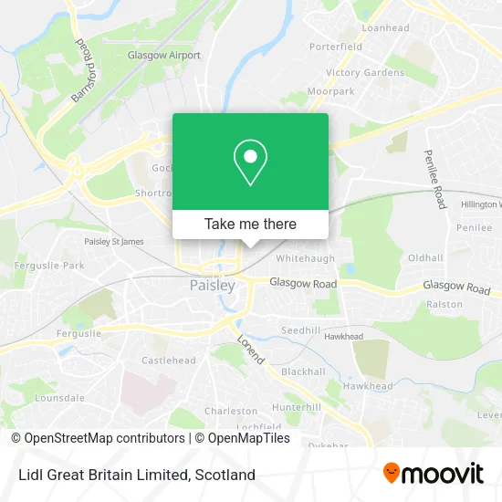 Lidl Great Britain Limited map