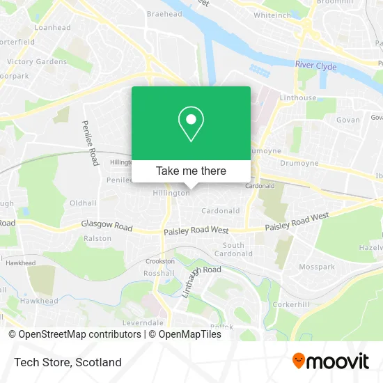 Tech Store map