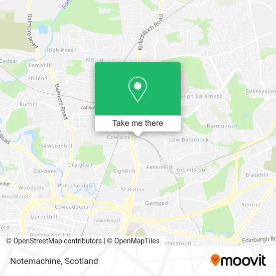 Notemachine map