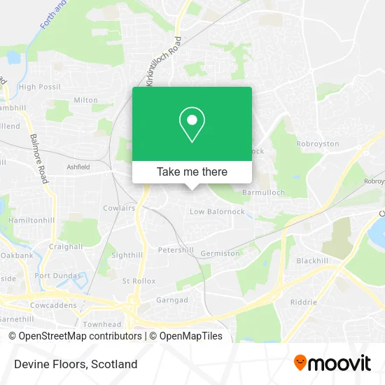 Devine Floors map