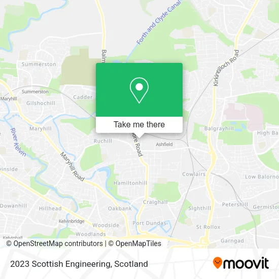 2023 Scottish Engineering map