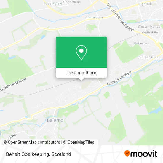 Behalt Goalkeeping map