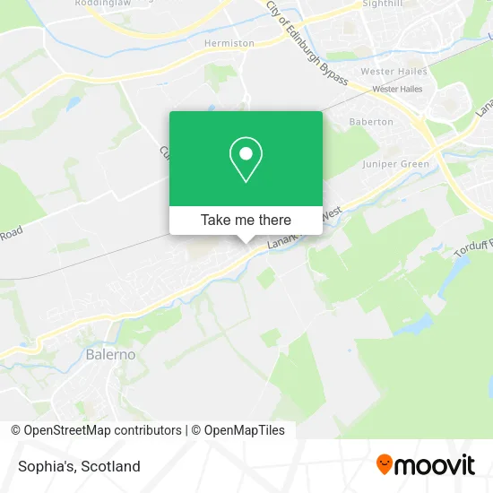 Sophia's map