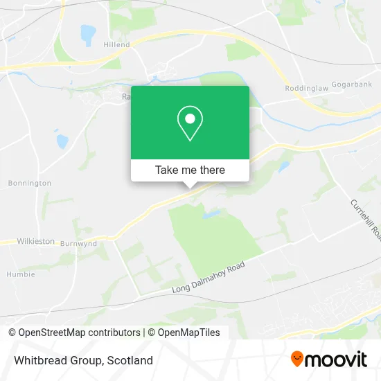 Whitbread Group map