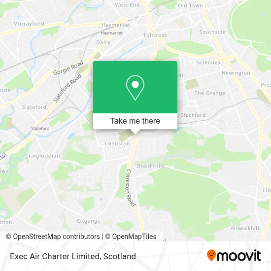 Exec Air Charter Limited map