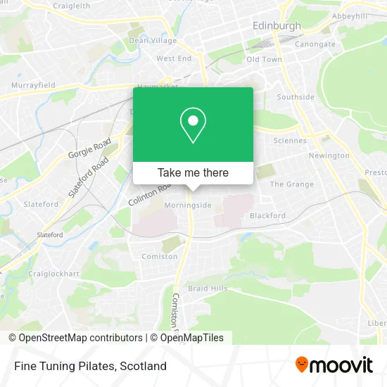 Fine Tuning Pilates map