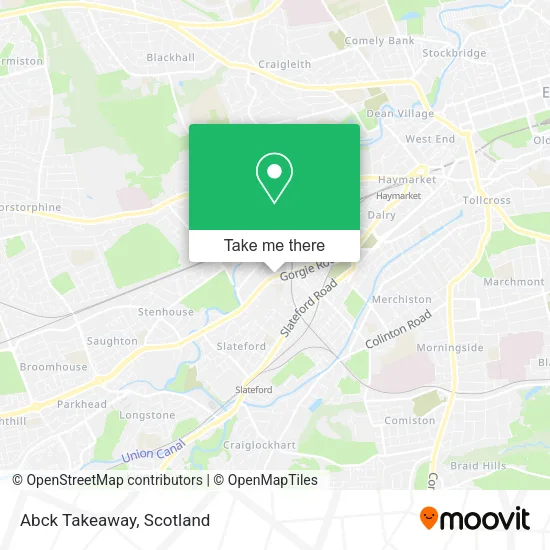 Abck Takeaway map