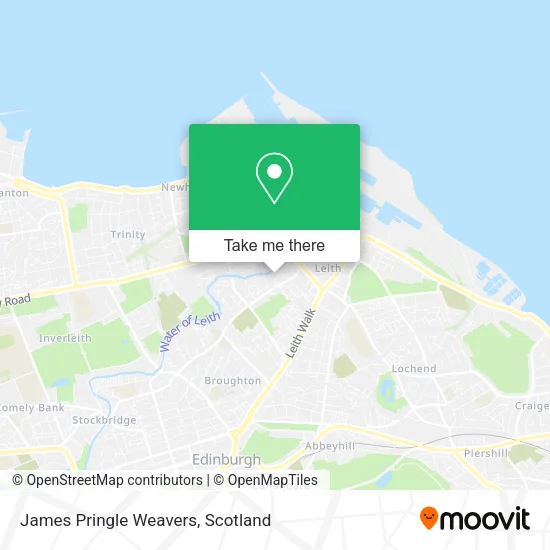 James Pringle Weavers map