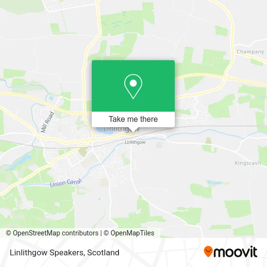 Linlithgow Speakers map