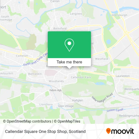 Callendar Square One Stop Shop map
