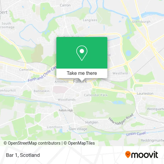 Bar 1 map