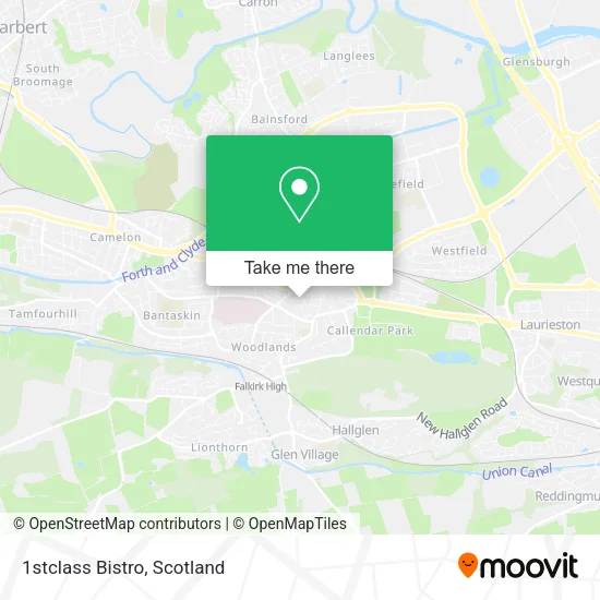 1stclass Bistro map