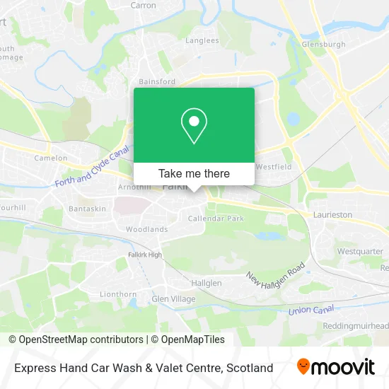 Express Hand Car Wash & Valet Centre map