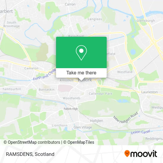 RAMSDENS map