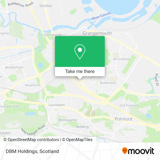 DBM Holdings map