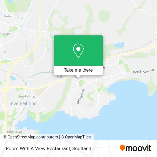 Room With A View Restaurant map