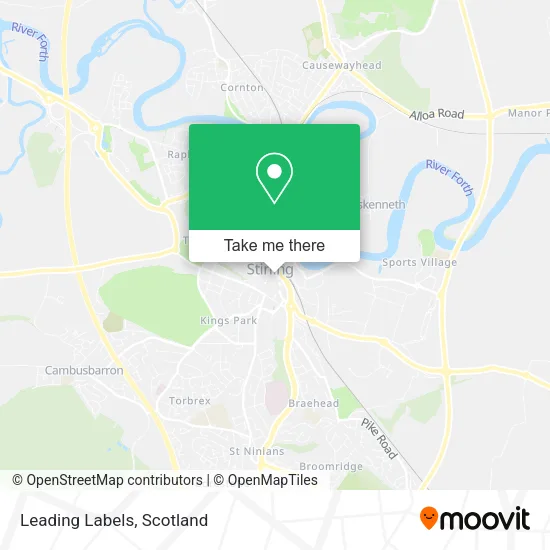 Leading Labels map
