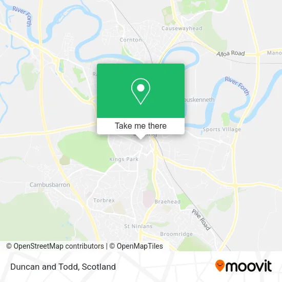 Duncan and Todd map