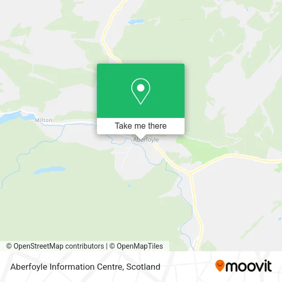 Aberfoyle Information Centre map