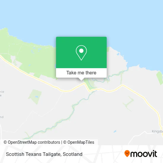 Scottish Texans Tailgate map