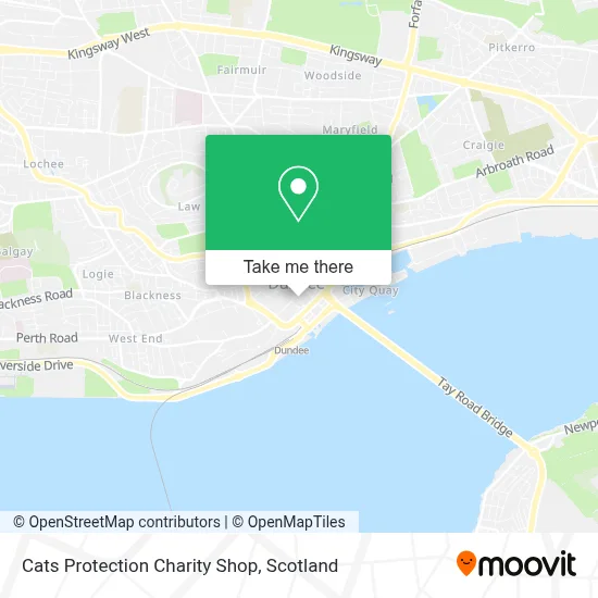 Cats Protection Charity Shop map