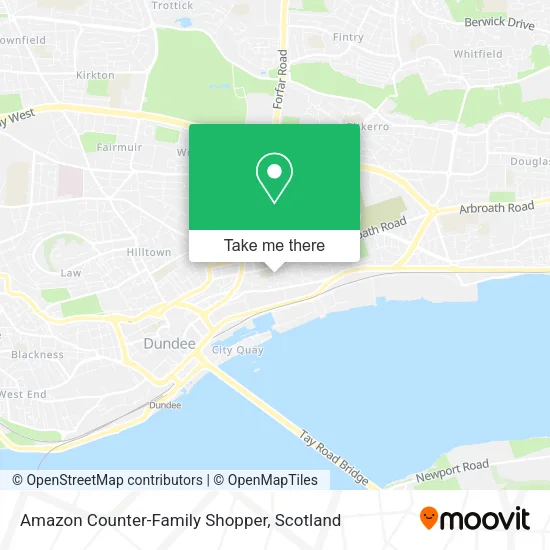 Amazon Counter-Family Shopper map