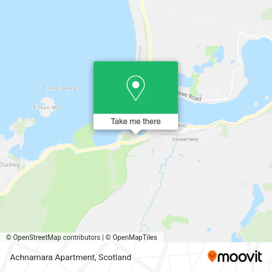 Achnamara Apartment map