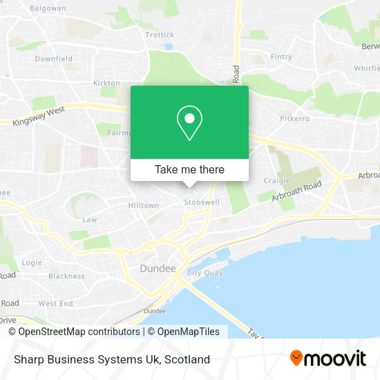 Sharp Business Systems Uk map