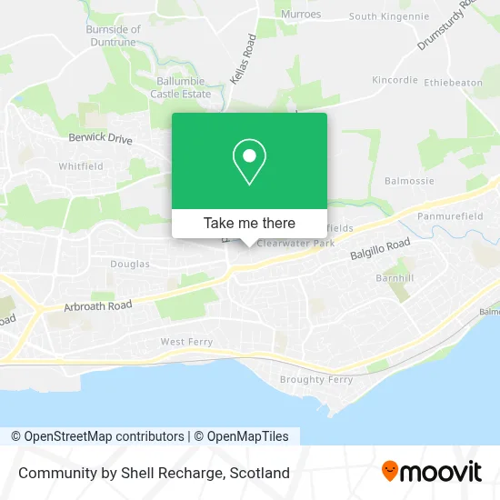 Community by Shell Recharge map