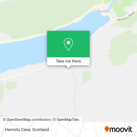 Hermits Cave map