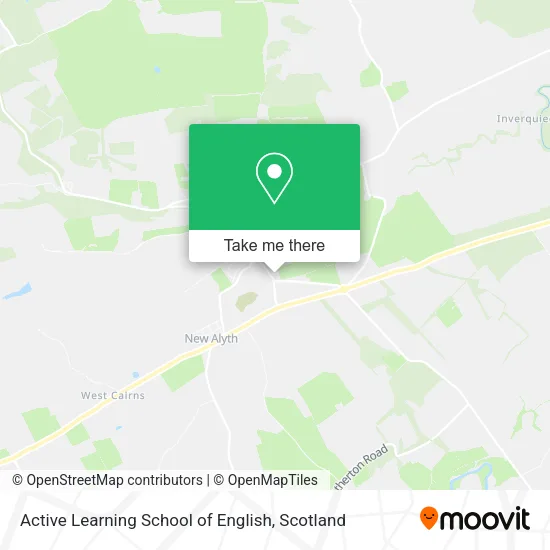 Active Learning School of English map