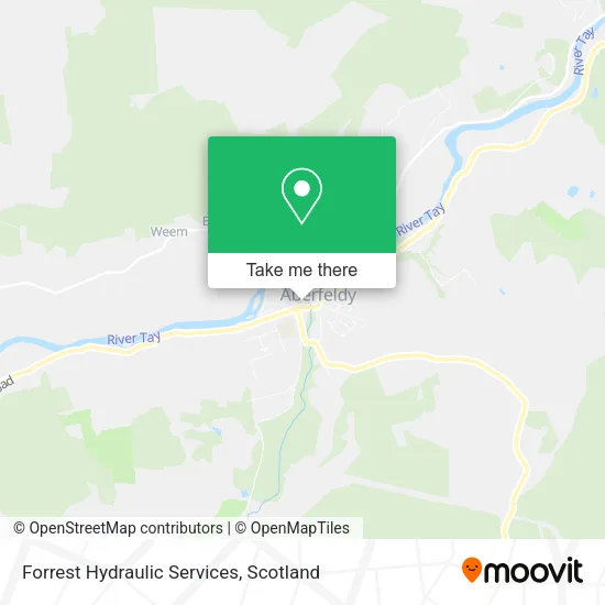 Forrest Hydraulic Services map