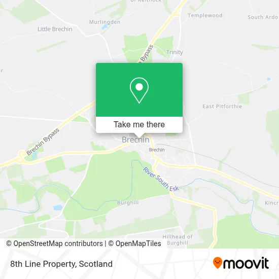 8th Line Property map