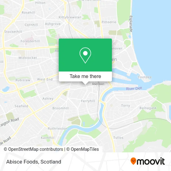 Abisce Foods map