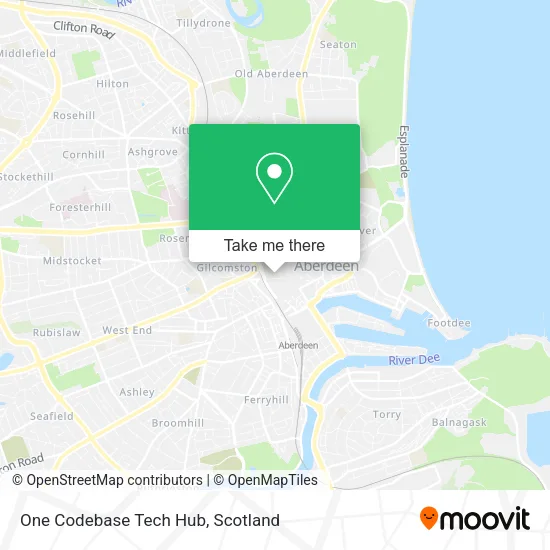One Codebase Tech Hub map
