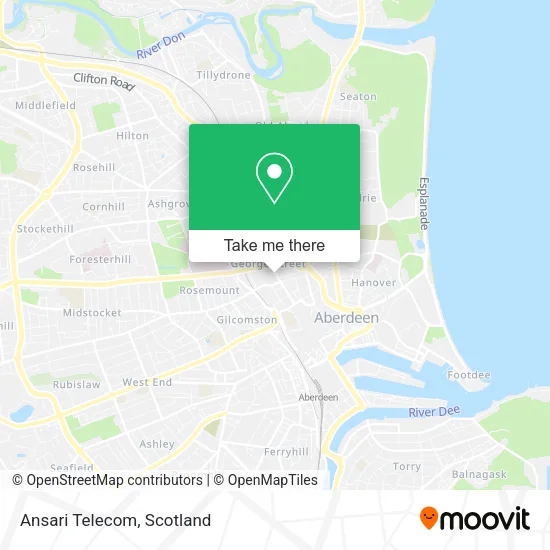 Ansari Telecom map