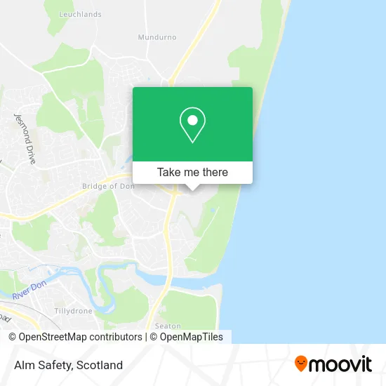 Alm Safety map