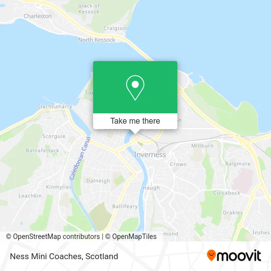 Ness Mini Coaches map