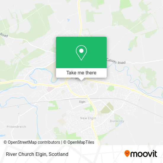 River Church Elgin map