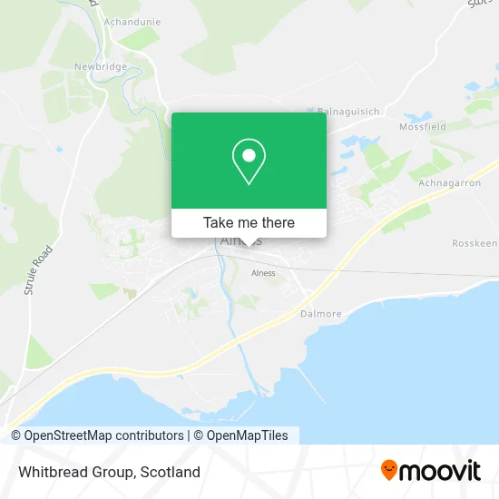 Whitbread Group map