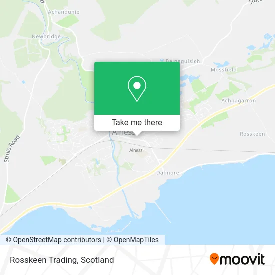 Rosskeen Trading map