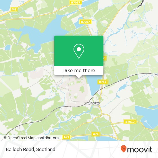 Balloch Road map