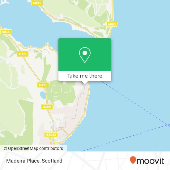 Madeira Place map