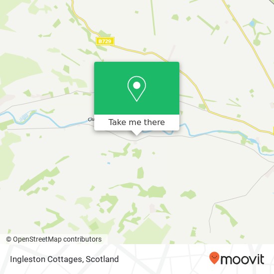 Ingleston Cottages map