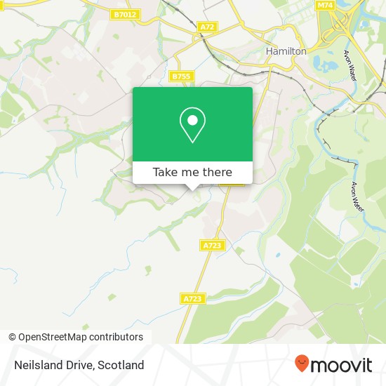 Neilsland Drive map