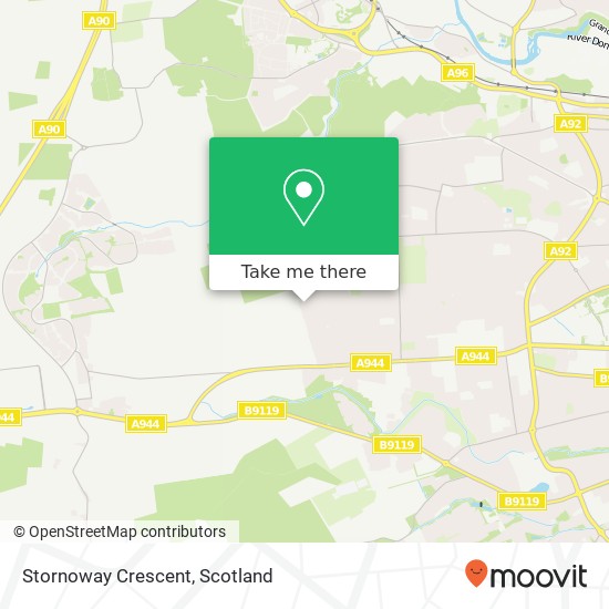 Stornoway Crescent map