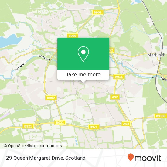 29 Queen Margaret Drive map