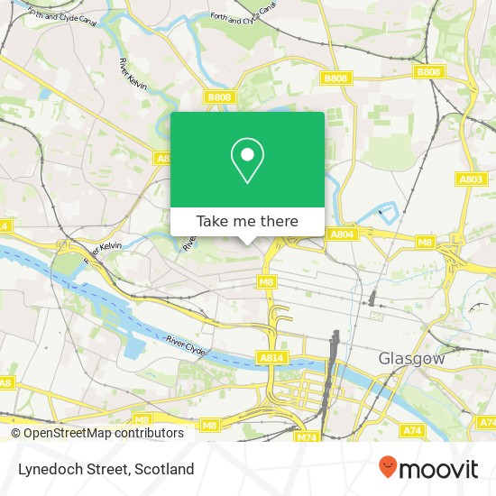 Lynedoch Street map