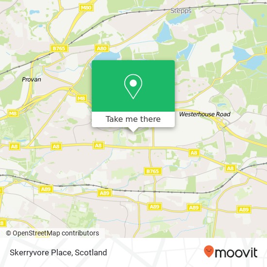 Skerryvore Place map